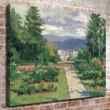 Rose Garden Portland  HD Canvas Print Home Decor Paintings Wall Art Pictures