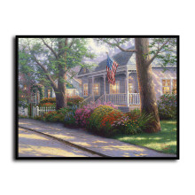 Hometown Pride HD Canvas Print Home Decor Paintings Wall Art Pictures