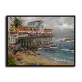 A- View From Cannery Row Monterey HD Canvas Print Home Decor Paintings Wall Art Pictures