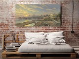 Capitola Sunset HD Canvas Print Home Decor Paintings Wall Art Pictures