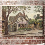 Tuck Box Tearoom HD Canvas Print Home Decor Paintings Wall Art Pictures