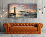 The Spirit of New York HD Canvas Print Home Decor Paintings Wall Art Pictures