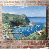 Catalina View From Mt. Ada HD Canvas Print Home Decor Paintings Wall Art Pictures