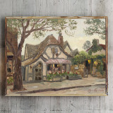 Tuck Box Tearoom HD Canvas Print Home Decor Paintings Wall Art Pictures