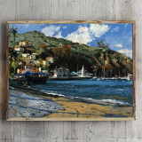 Catalina Yacht Club HD Canvas Print Home Decor Paintings Wall Art Pictures