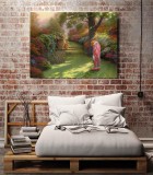 Pathway To Paradise HD Canvas Print Home Decor Paintings Wall Art Pictures