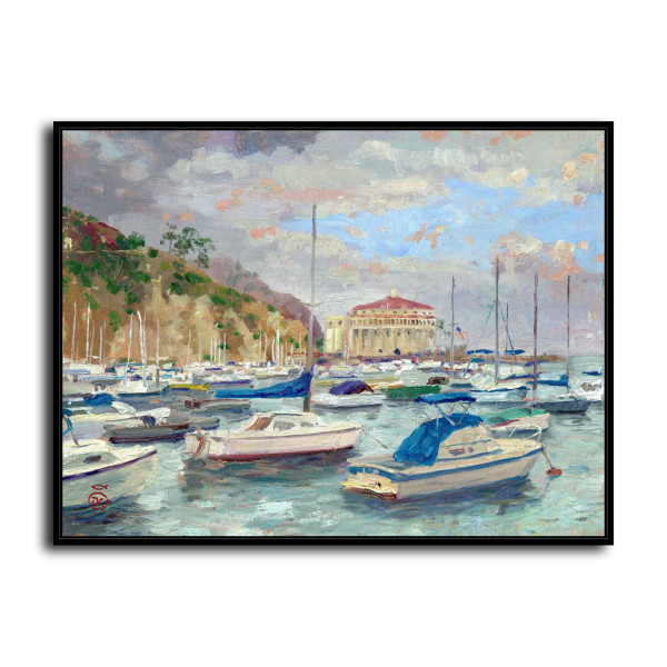 Catalina Marina HD Canvas Print Home Decor Paintings Wall Art Pictures