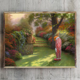 Pathway To Paradise HD Canvas Print Home Decor Paintings Wall Art Pictures