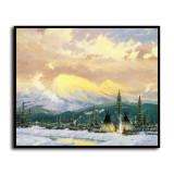 Lingering Dusk HD Canvas Print Home Decor Paintings Wall Art Pictures