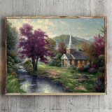 Streams of Living Water HD Canvas Print Home Decor Paintings Wall Art Pictures