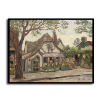 Tuck Box Tearoom HD Canvas Print Home Decor Paintings Wall Art Pictures