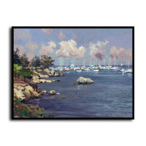 Monterey Marina HD Canvas Print Home Decor Paintings Wall Art Pictures