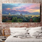 salt lake city of lights HD Canvas Print Home Decor Paintings Wall Art Pictures