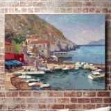 Island Afternoon Greece HD Canvas Print Home Decor Paintings Wall Art Pictures