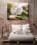 Home Is Where The Heart Is II HD Canvas Print Home Decor Paintings Wall Art Pictures