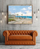 Morning at Nice HD Canvas Print Home Decor Paintings Wall Art Pictures