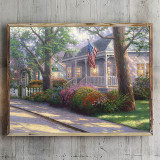 Hometown Pride HD Canvas Print Home Decor Paintings Wall Art Pictures