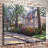 Hometown Pride HD Canvas Print Home Decor Paintings Wall Art Pictures