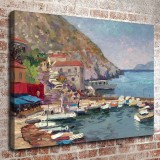 Island Afternoon Greece HD Canvas Print Home Decor Paintings Wall Art Pictures