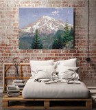 Mount Rainier HD Canvas Print Home Decor Paintings Wall Art Pictures