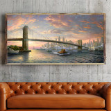 The Spirit of New York HD Canvas Print Home Decor Paintings Wall Art Pictures