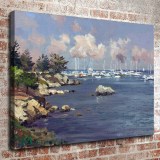 Monterey Marina HD Canvas Print Home Decor Paintings Wall Art Pictures