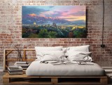 salt lake city of lights HD Canvas Print Home Decor Paintings Wall Art Pictures