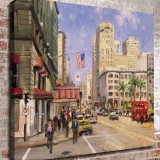 Union Square San Francisco HD Canvas Print Home Decor Paintings Wall Art Pictures