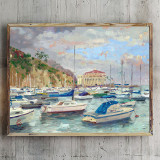 Catalina Marina HD Canvas Print Home Decor Paintings Wall Art Pictures