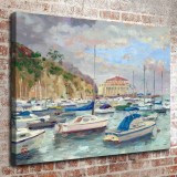 Catalina Marina HD Canvas Print Home Decor Paintings Wall Art Pictures