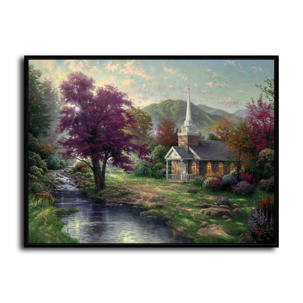 Streams of Living Water HD Canvas Print Home Decor Paintings Wall Art Pictures