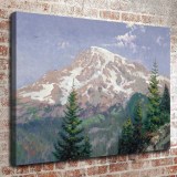 Mount Rainier HD Canvas Print Home Decor Paintings Wall Art Pictures