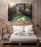 Pathway to Paradise HD Canvas Print Home Decor Paintings Wall Art Pictures