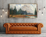 Yosemite Meadow HD Canvas Print Home Decor Paintings Wall Art Pictures