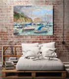 Catalina Marina HD Canvas Print Home Decor Paintings Wall Art Pictures