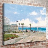 Morning at Nice HD Canvas Print Home Decor Paintings Wall Art Pictures