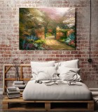 Gate of New Beginnings HD Canvas Print Home Decor Paintings Wall Art Pictures