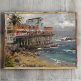 A- View From Cannery Row Monterey HD Canvas Print Home Decor Paintings Wall Art Pictures