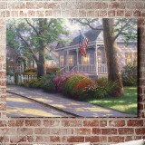 Hometown Pride HD Canvas Print Home Decor Paintings Wall Art Pictures