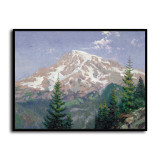 Mount Rainier HD Canvas Print Home Decor Paintings Wall Art Pictures