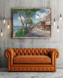 Front Street Lahaina HD Canvas Print Home Decor Paintings Wall Art Pictures