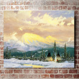 Lingering Dusk HD Canvas Print Home Decor Paintings Wall Art Pictures