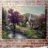 Streams of Living Water HD Canvas Print Home Decor Paintings Wall Art Pictures