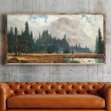 Yosemite Meadow HD Canvas Print Home Decor Paintings Wall Art Pictures