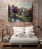 Streams of Living Water HD Canvas Print Home Decor Paintings Wall Art Pictures