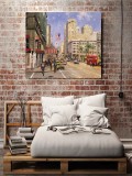 Union Square San Francisco HD Canvas Print Home Decor Paintings Wall Art Pictures