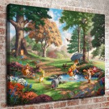 Winnie The Pooh I HD Canvas Print Home Decor Paintings Wall Art Pictures