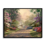 Fountain of Blessings HD Canvas Print Home Decor Paintings Wall Art Pictures