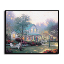 The Village Inn HD Canvas Print Home Decor Paintings Wall Art Pictures