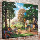 Winnie The Pooh II HD Canvas Print Home Decor Paintings Wall Art Pictures